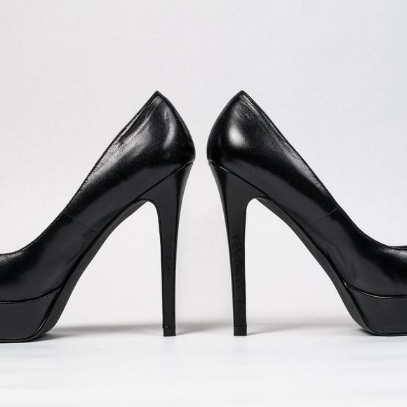 Black platform heels 8.5 - Picture 3 of 4